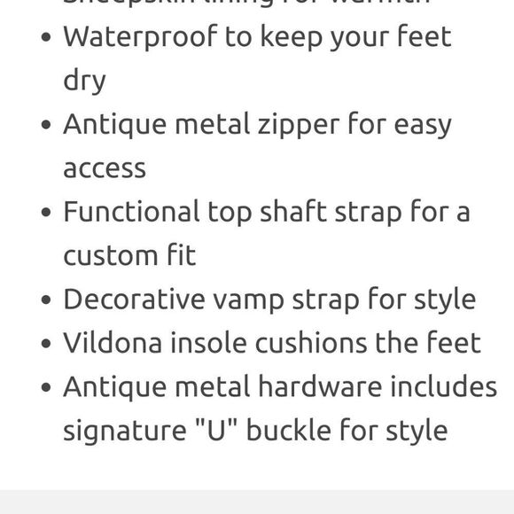 UGG BROWN GRANDLE WATERPROOF LEATHER BOOTS, SIZE 7 S/N 1003579 - Picture 14 of 16